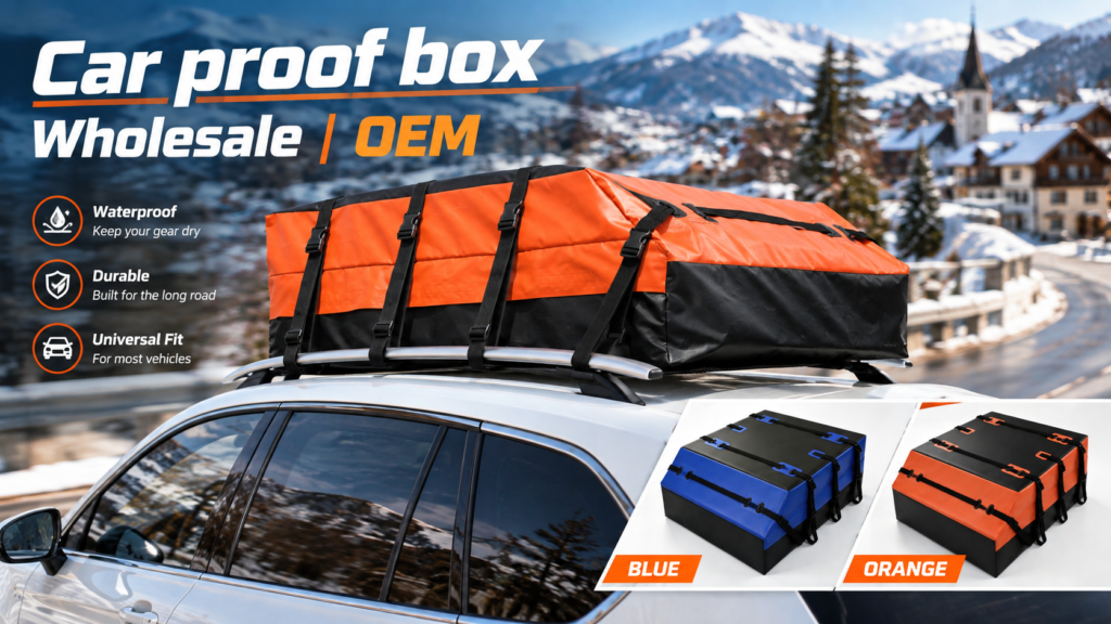 Inflatable & Foldable Roof Cargo Carrier