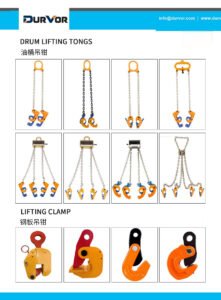 Steel Drum Lifting Tongs — 200L to 400L Barrel Capacity