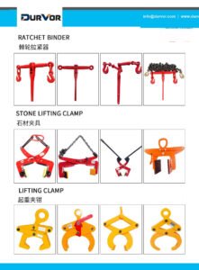 Ratchet Load Binder with Hooks and Shackles — 2t to 8t
