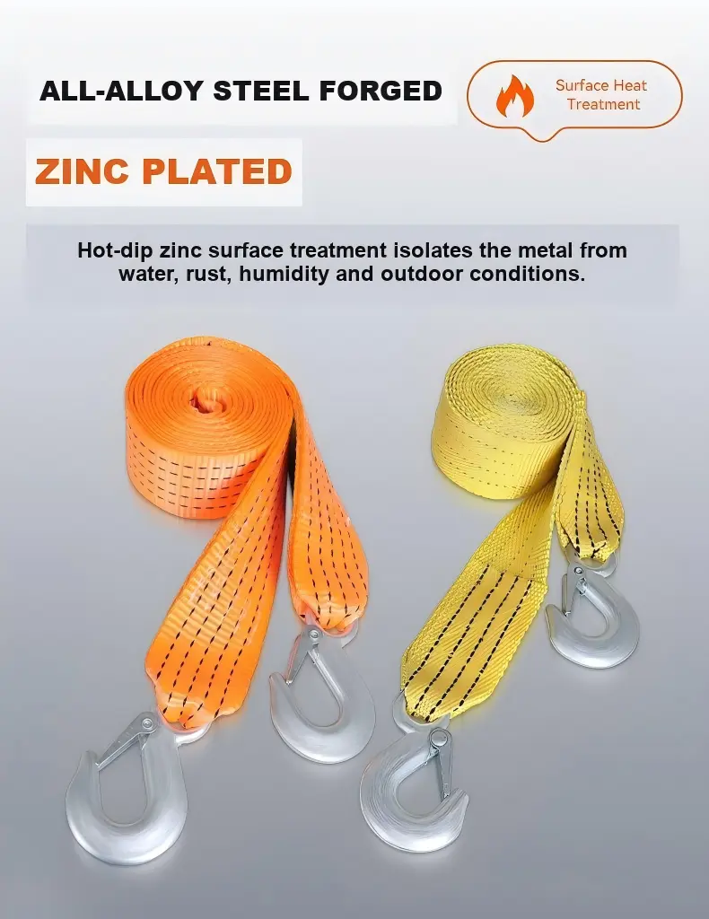 high strength polyester tow strap 3