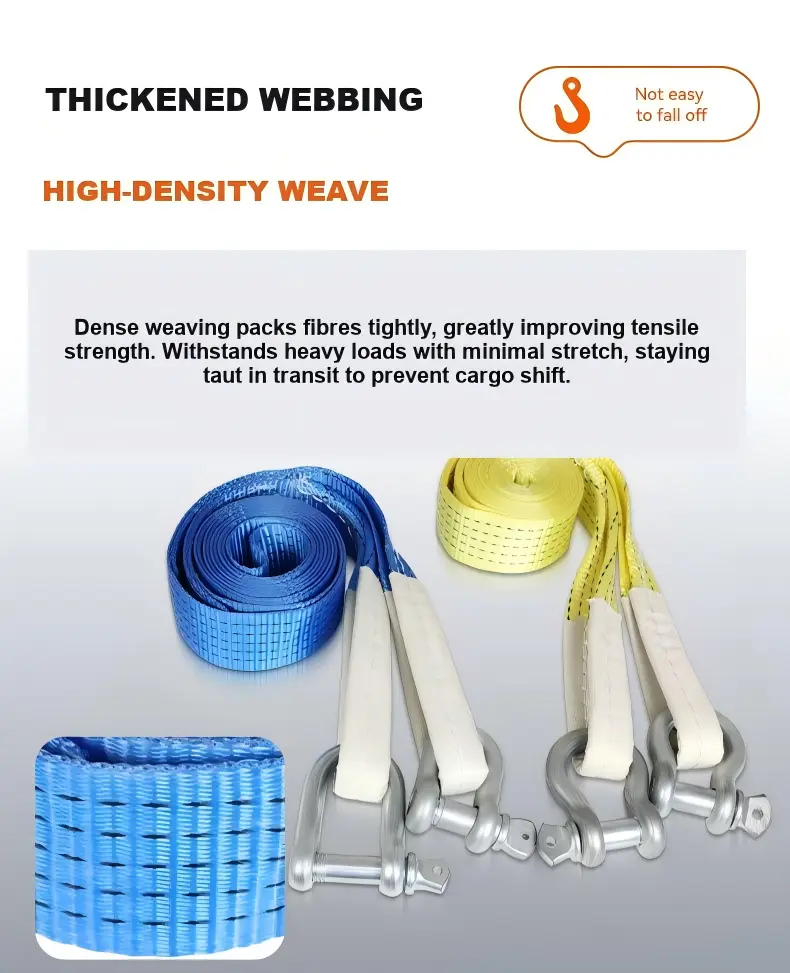 high strength polyester tow strap 5