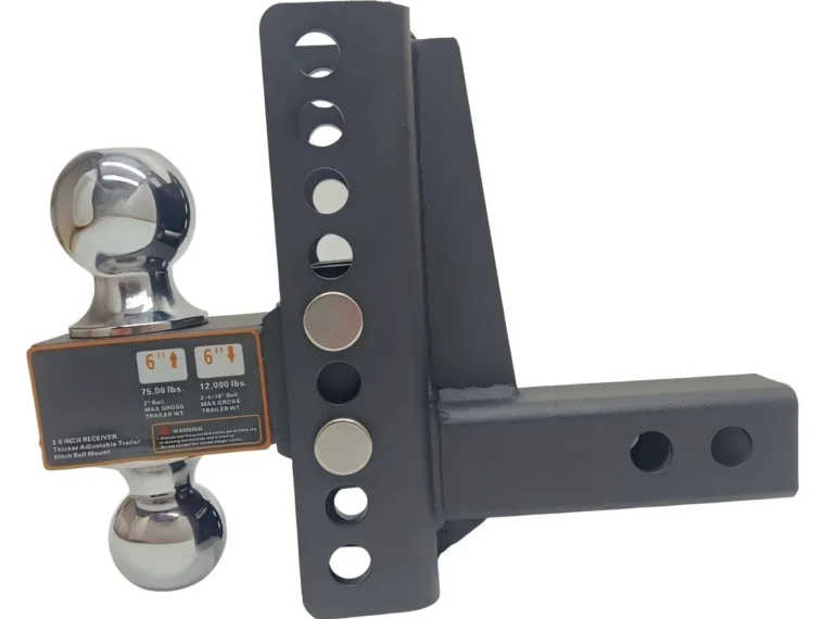 2-Inch Tow Hitch Slider with Step and Shackle, Aluminum Off-Road Hitch Accessory 2-Inch Tow Hitch Slider with Step and Shackle, Aluminum Off-Road Hitch Accessory