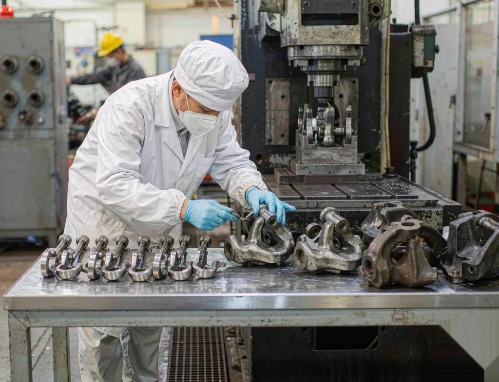 Product specifications and in-process quality checks
