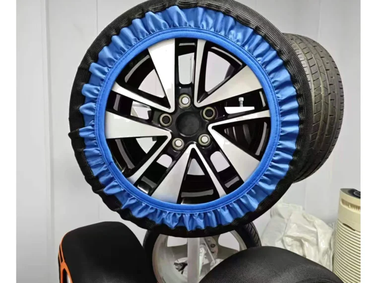 Blue / Black Spliced Tire Sock — 6-Piece Set — SPL-02 Blue / Black Spliced Tire Sock — 6-Piece Set — SPL-02