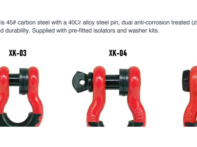 Bow Shackle 209/2130 Series — 3.25T / 4.75T / 5/8"–3/4" Bow Shackle 209/2130 Series — 3.25T / 4.75T / 5/8″–3/4″