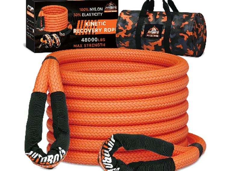 Kinetic Tow Rope Kit — 1" x 20ft / 30ft, Three Configurations Kinetic Tow Rope Kit — 1″ x 20ft / 30ft, Three Configurations