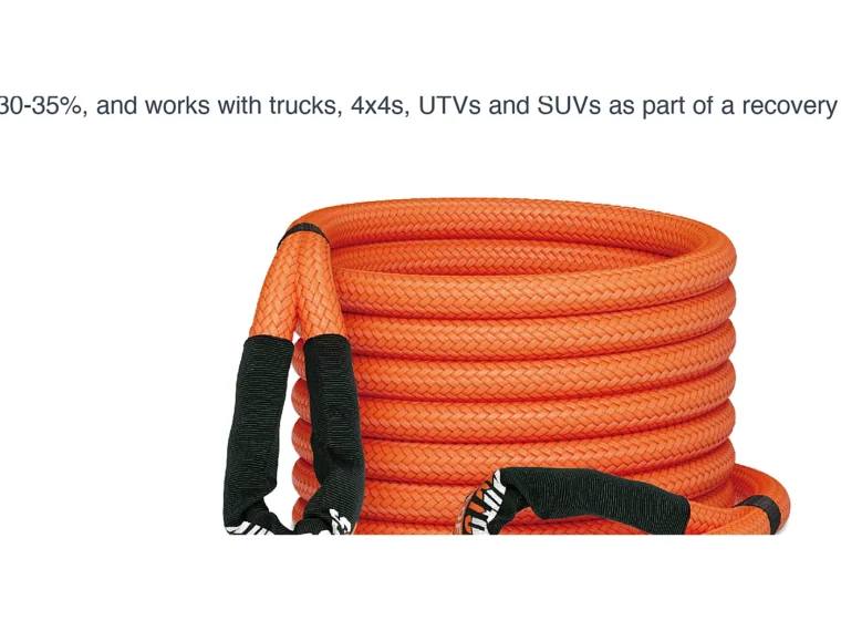 Kinetic Tow Rope — 1" x 20ft / 30ft Nylon 6 Double Braid Kinetic Tow Rope — 1″ x 20ft / 30ft Nylon 6 Double Braid