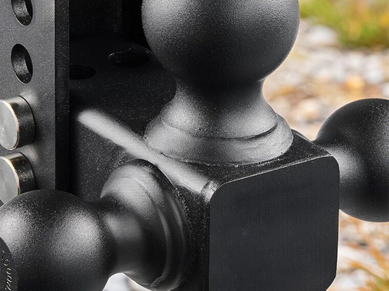 8-Inch Tri-Ball Adjustable Tow Bar — 2" Receiver, Heavy Duty Rotating 8-Inch Tri-Ball Adjustable Tow Bar — 2″ Receiver, Heavy Duty Rotating