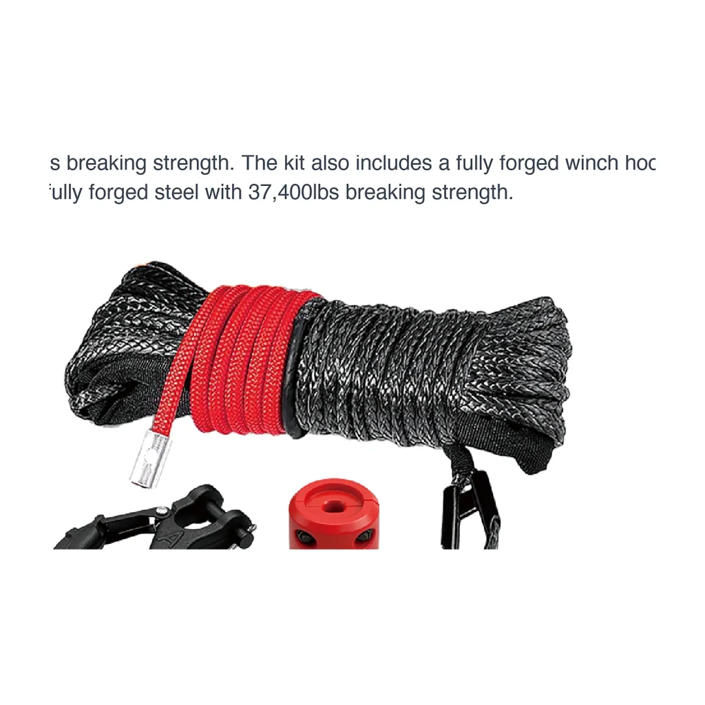 winch hook rope hawse kit